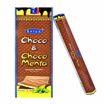 Incienso de Choco Choco Menta. Hexagonal Premium (Varita Blanca)