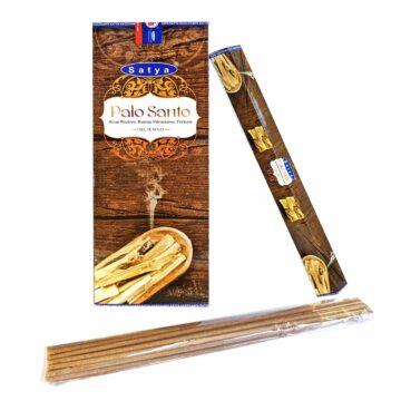 Incienso de Palo Santo. Hexagonal Premium (Varita Blanca)