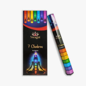 Incienso 7 Chakras hexagonal Swagat
