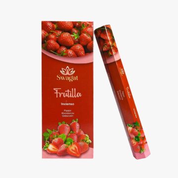 Incienso Frutilla hexagonal Swagat