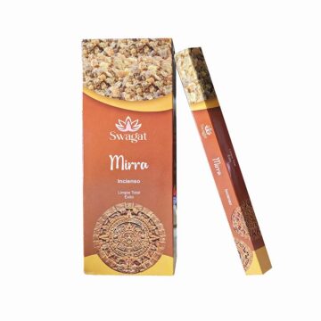 Incienso Mirra hexagonal SWAGAT