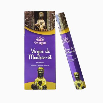 Incienso Virgen de Montserrat hexagonal Swagat