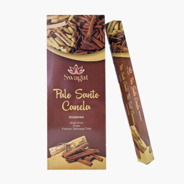 Incienso Palo Santo Canela hexagonal SWAGAT