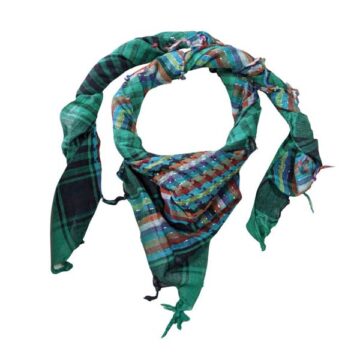 Pañuelo shemagh Palestino Verde colores