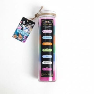 Velón aromático Alice in Wonderland 7 colores