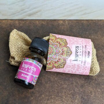 Aceite aromatico rosa aromaterapia