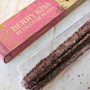 Sahumerios Orgánicos Berry Rosas Aromanza