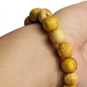 Pulsera madera Palo Santo elasticada unisex