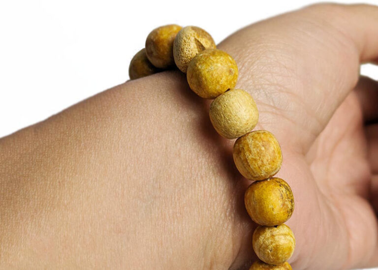 Pulsera madera Palo Santo elasticada unisex