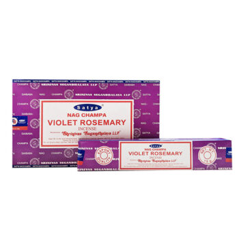 Incienso Nag Champa Violet Rosemary