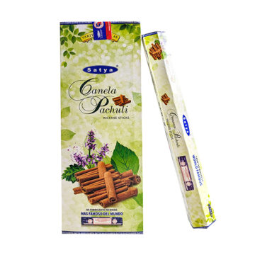 Incienso Canela Pachuli Satya (Varita Blanca)