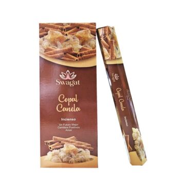 Incienso Copal Canela hexagonal Swagat