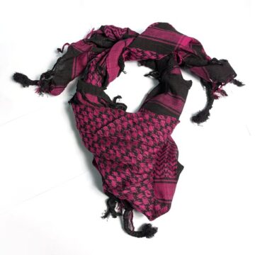 Palestino bufanda shemagh Fucsia