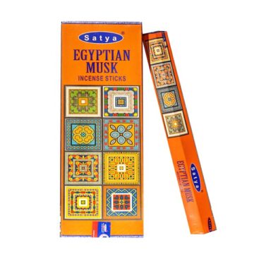 Incienso Egyptian Musk Satya (Varita Blanca)