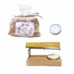 Kit de Palo Santo: Base quemador + Palo Santo + 2 velas