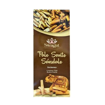 Incienso Palo Santo Sandalo hexagonal Swagat