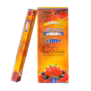 Incienso Triple Berries Satya (Varita Blanca)