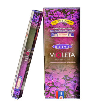 Incienso Violeta Satya (Varita Blanca)