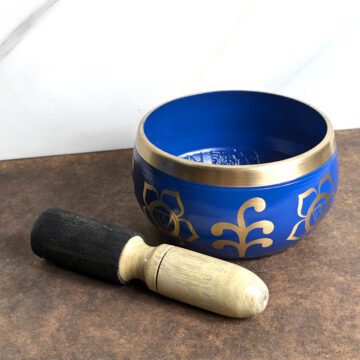 Cuenco Chakras De Bronce 10.16cm Tercer Ojo