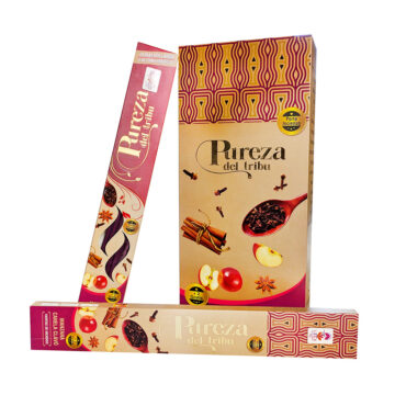 Incienso Jumbo Manzana Canela Clavo SAGA Pack 12