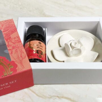 Set Difusor + Aceite 15ml Rosa Geranio