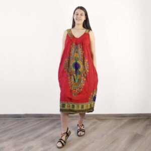 Vestido hindu color Rojo Vestido hindu color Rojo