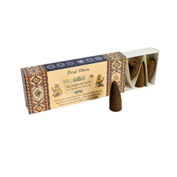 Cono cascada Jumbo Nag Champa Palo Santo Desi Vibes