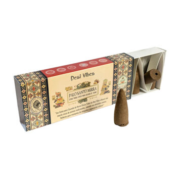 Cono cascada Jumbo Palo Santo Mirra Desi Vibes