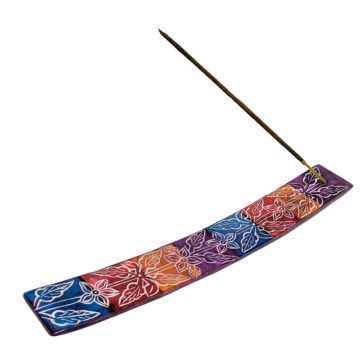 Tabla porta incienso colores piedra esteatita