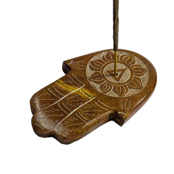 Porta incienso chico Jamsa chakras color ocre