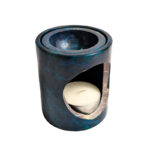 Difusor aromaterapia azul piedra esteatita