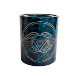 Difusor aromaterapia azul piedra esteatita