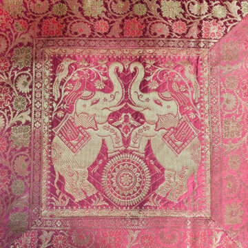 Funda de Cojín Hindú Rojo 40x40