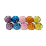 Vela Tealight Flores de Colores 10un