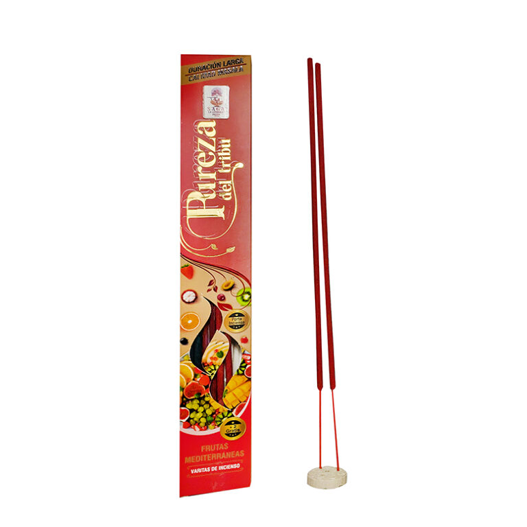 Incienso Jumbo Frutas Mediterráneas SAGA + Porta incienso