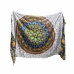 Pareo para verano color naranja Mandala