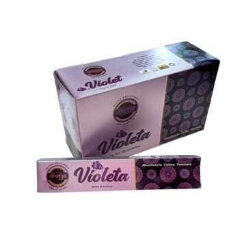 Incienso Violeta linea Divya