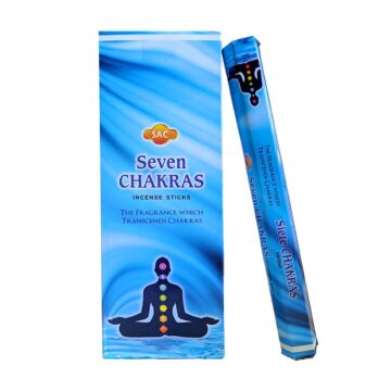 Incienso 7 Chakras Hexagonal SAC
