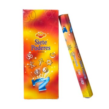 Incienso 7 Poderes Hexagonal SAC