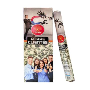 Incienso Atrae Clientes Hexagonal VEDAS