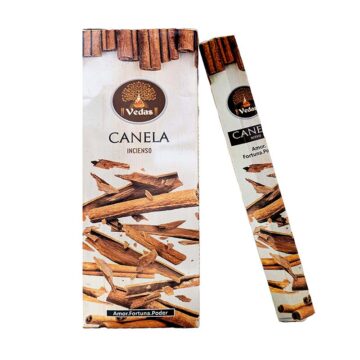 Incienso Canela Hexagonal VEDAS