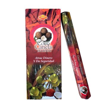 Incienso Coco Canela Hexagonal SAC