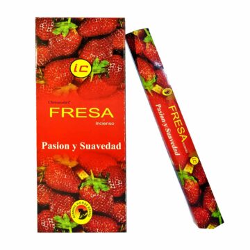 Incienso Fresa Frutilla Hexagonal IC