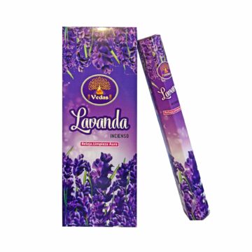 Incienso Lavanda Hexagonal VEDAS