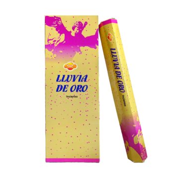 Incienso Lluvia de Oro Hexagonal SAC