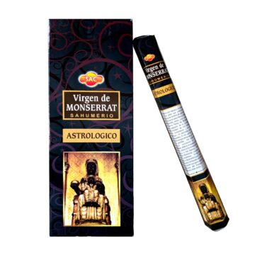 Incienso Virgen de Montserrat Hexagonal SAC