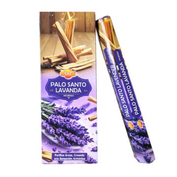 Incienso Palo Santo Lavanda Hexagonal SAC