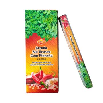 Incienso Ruda Sal Pimienta Hexagonal SAC
