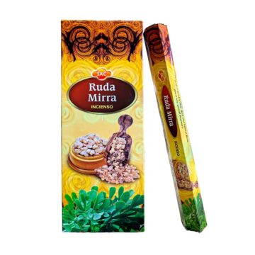 Incienso Ruda Mirra Hexagonal SAC