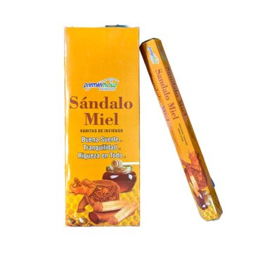 Incienso Sándalo Miel Hexagonal Premierhouz